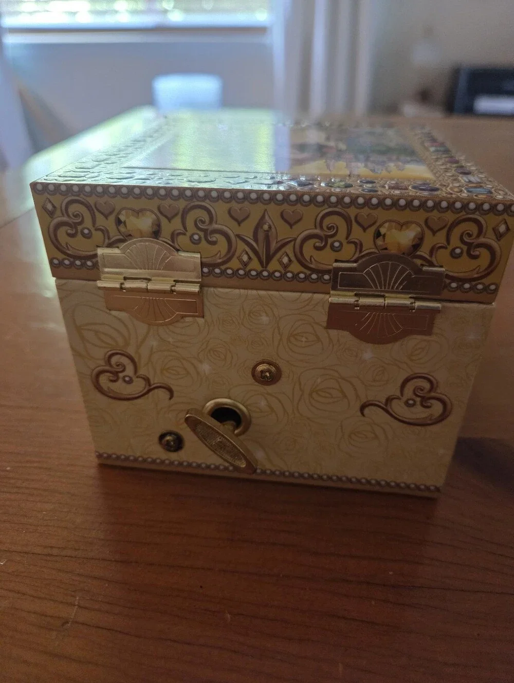 Disney Beauty And The Beast Music Jewelry Box